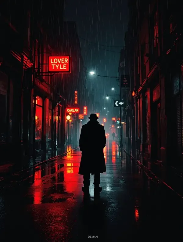 黄火短剧《刑侦笔记：雨夜迷案》探案类短剧封面